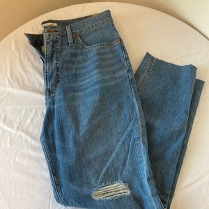 Madewell The Perfect Vintage Jean- Size 30. NWT